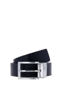 Leather reversible belt Emporio Armani black