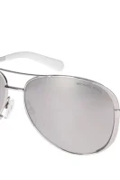 Okulary przeciwsłoneczne Chelsea Michael Kors srebrny
