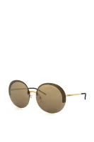 Okulary przeciwsłoneczne Emporio Armani złoty