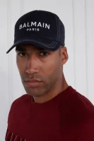 кепка Balmain темно-синій