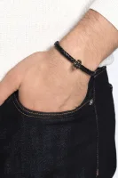 Leather bracelet Alexander McQueen black