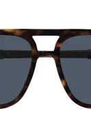 Okulary przeciwsłoneczne Gucci brązowy