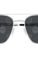 Sunglasses AM0458S-004 58 METAL Alexander McQueen silver