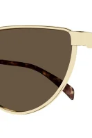 Сонцезахисні окуляри AM0456S Alexander McQueen золотий