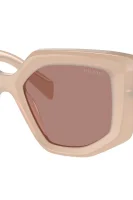 Сонцезахисні окуляри Prada бежевий