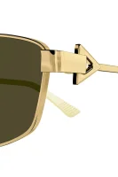 Сонцезахисні окуляри Bottega Veneta золотий