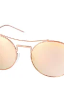 Okulary przeciwsłoneczne Emporio Armani różowe złoto