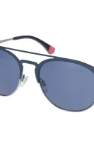 Okulary przeciwsłoneczne Emporio Armani niebieski