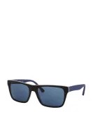 Okulary przeciwsłoneczne Emporio Armani niebieski