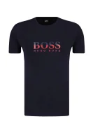 T-shirt Urban RN | Regular Fit BOSS BLACK granatowy