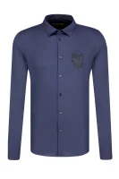 Shirt | Extra slim fit Versace Jeans navy blue