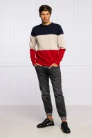 Sweter | Regular Fit | z dodatkiem wełny Tommy Hilfiger multikolor