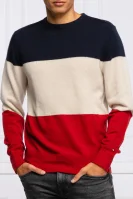 Sweter | Regular Fit | z dodatkiem wełny Tommy Hilfiger multikolor