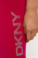 kolarki rhinestone | slim fit DKNY Sport różowy