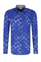 Linen shirt SUNSET | Slim Fit GUESS blue