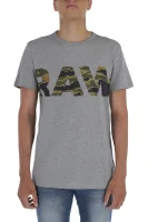 T-shirt Tahire | Regular Fit G- Star Raw szary