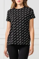 T-shirt diagonal logo | Regular Fit DKNY Sport black