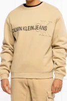 Sweatshirt | Regular Fit CALVIN KLEIN JEANS 	camel	