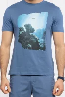 футболка noah | regular fit BOSS ORANGE голубий