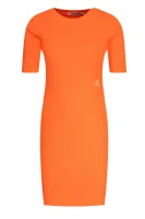 Sukienka CALVIN KLEIN JEANS pomarańczowy