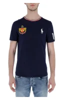 T-shirt | Custom slim fit POLO RALPH LAUREN granatowy
