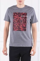 T-shirt WINTER VOLCANO GRPHIC | Regular Fit Michael Kors szary