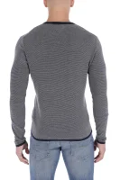 Sweter FINELINER | Regular Fit Tommy Hilfiger granatowy