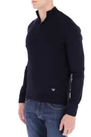 Sweter | Slim Fit Emporio Armani granatowy