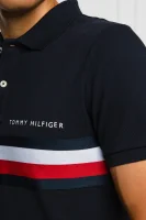 Polo GLOBAL | Slim Fit Tommy Hilfiger navy blue