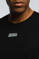 футболка durned | regular fit HUGO чорний