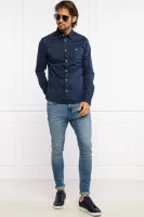 Koszula | Super Skinny fit Tommy Jeans granatowy