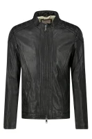 Leather jacket GLAM ROCK BIKER | Regular Fit GUESS black