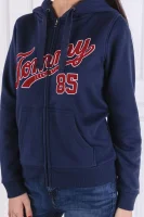 Sweatshirt TJW LOGO ZIP HOODIE | Regular Fit Tommy Jeans navy blue