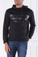 Bluza | Regular Fit Armani Exchange czarny