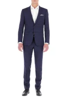 Suit Huge6/Genius5 | Slim Fit BOSS BLACK navy blue