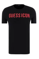 T-shirt GUESSTAR | Slim Fit GUESS czarny