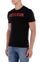T-shirt GUESSTAR | Slim Fit GUESS black