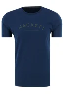 T-shirt | Classic fit Hackett London granatowy