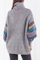 Turtleneck HORSY | Relaxed fit Desigual gray