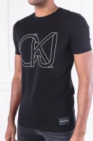 T-shirt GRAPHIC | Slim Fit CALVIN KLEIN JEANS black