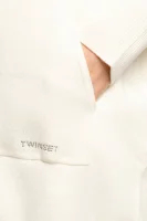 Sweater | Loose fit Twinset U&B 	off white	