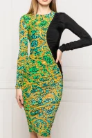 Sukienka Versace Jeans Couture zielony