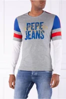 Longsleeve BASE | Slim Fit Pepe Jeans London gray