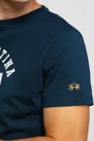 T-shirt | Regular Fit La Martina granatowy