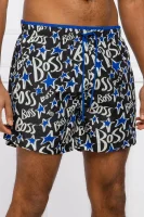 Szorty kąpielowe Teofish HUGO BOSS x Justin Teodoro | Regular Fit Boss Bodywear czarny