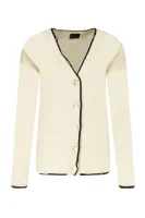 Wool cardigan STANGA | Regular Fit | with addition of cashmere Pinko beige