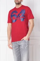 T-shirt | Regular Fit Dsquared2 czerwony