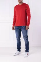 Longsleeve | Regular Fit Tommy Jeans czerwony