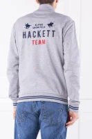 Sweatshirt SNOW FULL ZIP | Regular Fit Hackett London gray