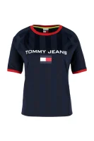 T-shirt TJW 90s Soccer | Regular Fit Tommy Jeans granatowy